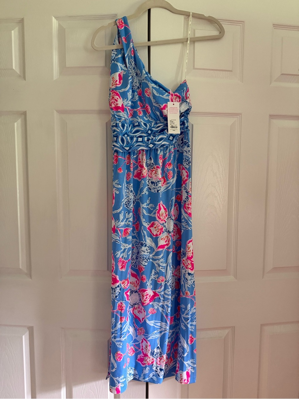 Lilly Pulitzer Helina One Shoulder Maxi Dress